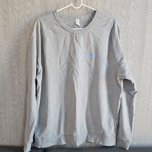 Allmade Organic Cotton Gray Crewneck Casual Sweatshirt XL